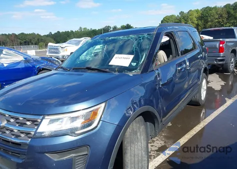 2018 Ford Explorer from USA, damaged, VIN 1FM5K8B83JGC01218